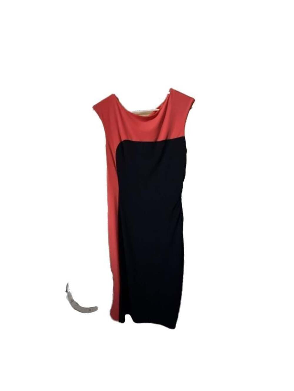 Connected Apparel Colorblock Sheath Dress Size 8